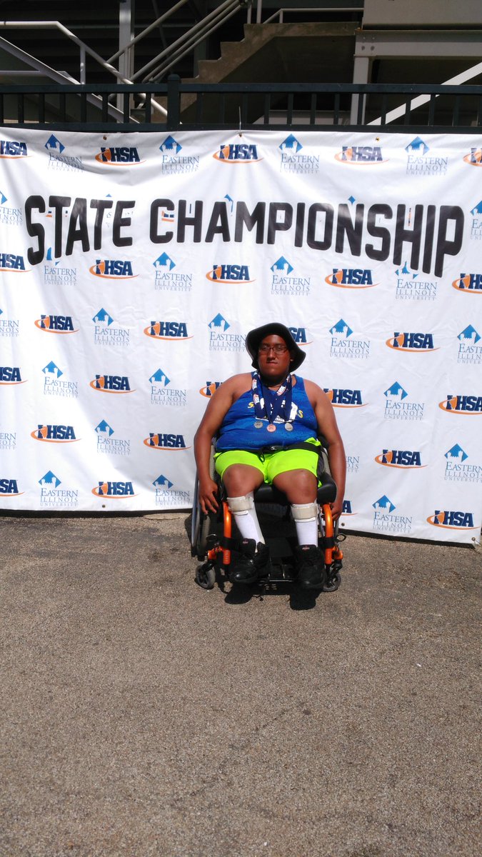Angel martin, 3 state medals. Great job.