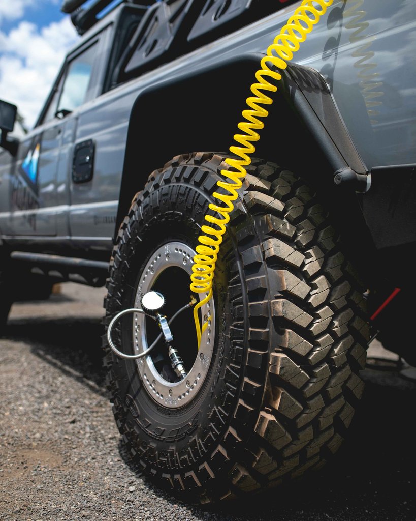 NittoTire's tweet photo. Tire Safety Tip: After a day of wheeling, remember to air up and check twice to get back on the road prevent premature wear. #KnowYourRoll

#Nitto | #TrailGrapplers | #GoFSR | @iamroamr | #Jeep | #OverlandExpo https://t.co/I8QqWR1u5n