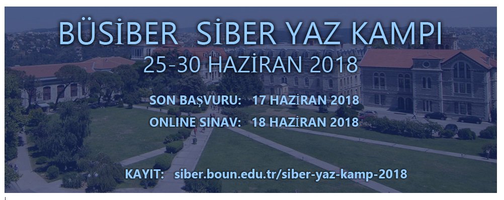 BUSİBER Boğaziçi Üniv. YBS Siber Güvenlik Merkezi (@busiber) on Twitter photo Siber yaz kamp başvurularımız başladı: siber.boun.edu.tr/tr/siber-yaz-k…
<a href="/SiberPau/">PaüSiber</a> @iusiber <a href="/h4cktimes/">H4cktimes</a> <a href="/delikanliklavye/">Klavye Delikanlıları</a> @cu_cenga <a href="/_aucc/">AUCC</a> <a href="/GaziCyber/">Gazi Cyber</a> @DicleSec <a href="/cypmfu/">Fırat Üniversitesi canyoupwn.me</a> <a href="/sibergb/">SiberGB</a> <a href="/sducyberlab/">SDU CyberSecurityLAB</a> @bausgm <a href="/egecyber/">EUCyber</a> @eru_bgk <a href="/KkuSiber/">KküSiber</a> <a href="/KtoSiber/">KTO SİBER</a> <a href="/MuCyberLab/">Mu Cyber</a> <a href="/omusiber/">OMUSiber</a> @KtuSec <a href="/canyoupwnme/">canyoupwn.me</a> <a href="/SiberTakvim/">Siber Takvim</a> Siber yaz kamp başvurularımız başladı: siber.boun.edu.tr/tr/siber-yaz-k…
<a href="/SiberPau/">PaüSiber</a> @iusiber <a href="/h4cktimes/">H4cktimes</a> <a href="/delikanliklavye/">Klavye Delikanlıları</a> @cu_cenga <a href="/_aucc/">AUCC</a> <a href="/GaziCyber/">Gazi Cyber</a> @DicleSec <a href="/cypmfu/">Fırat Üniversitesi canyoupwn.me</a> <a href="/sibergb/">SiberGB</a> <a href="/sducyberlab/">SDU CyberSecurityLAB</a> @bausgm <a href="/egecyber/">EUCyber</a> @eru_bgk <a href="/KkuSiber/">KküSiber</a> <a href="/KtoSiber/">KTO SİBER</a> <a href="/MuCyberLab/">Mu Cyber</a> <a href="/omusiber/">OMUSiber</a> @KtuSec <a href="/canyoupwnme/">canyoupwn.me</a> <a href="/SiberTakvim/">Siber Takvim</a>