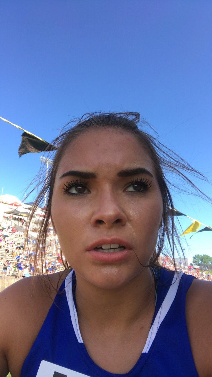 clward13's tweet photo. The look of relief and the feeling of satisfaction! Congratulations @tylynward on your 5th place finish at state! #redemptioncomplete #800m https://t.co/2PuPvlT2mm