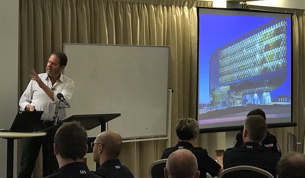 SASEStraining's tweet image. David Kelly from SAHMRI talking about the Well-being &amp;amp; Resilience program