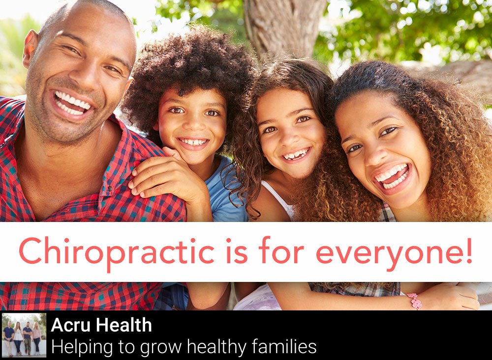 Come ask how #WHY #chiropractic is for everyone.