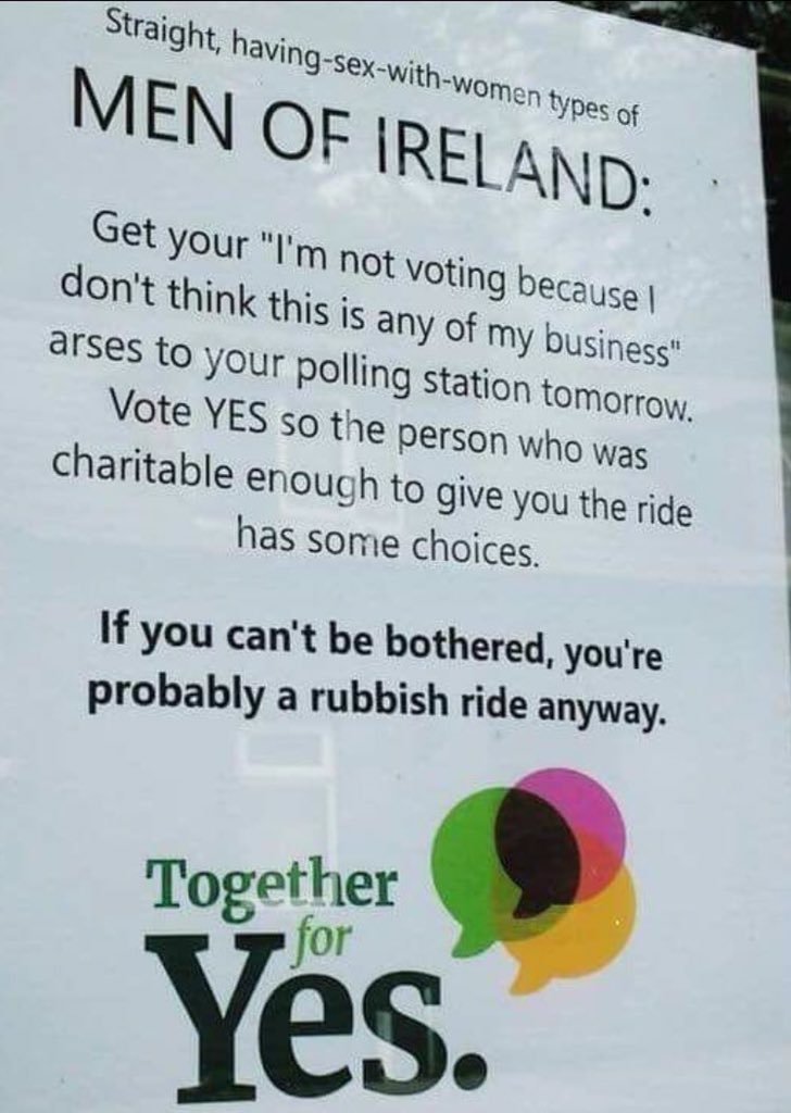 Socrates921's tweet photo. Funny ๐ #together4yes #menforyes https://t.co/NM7gRcCol4