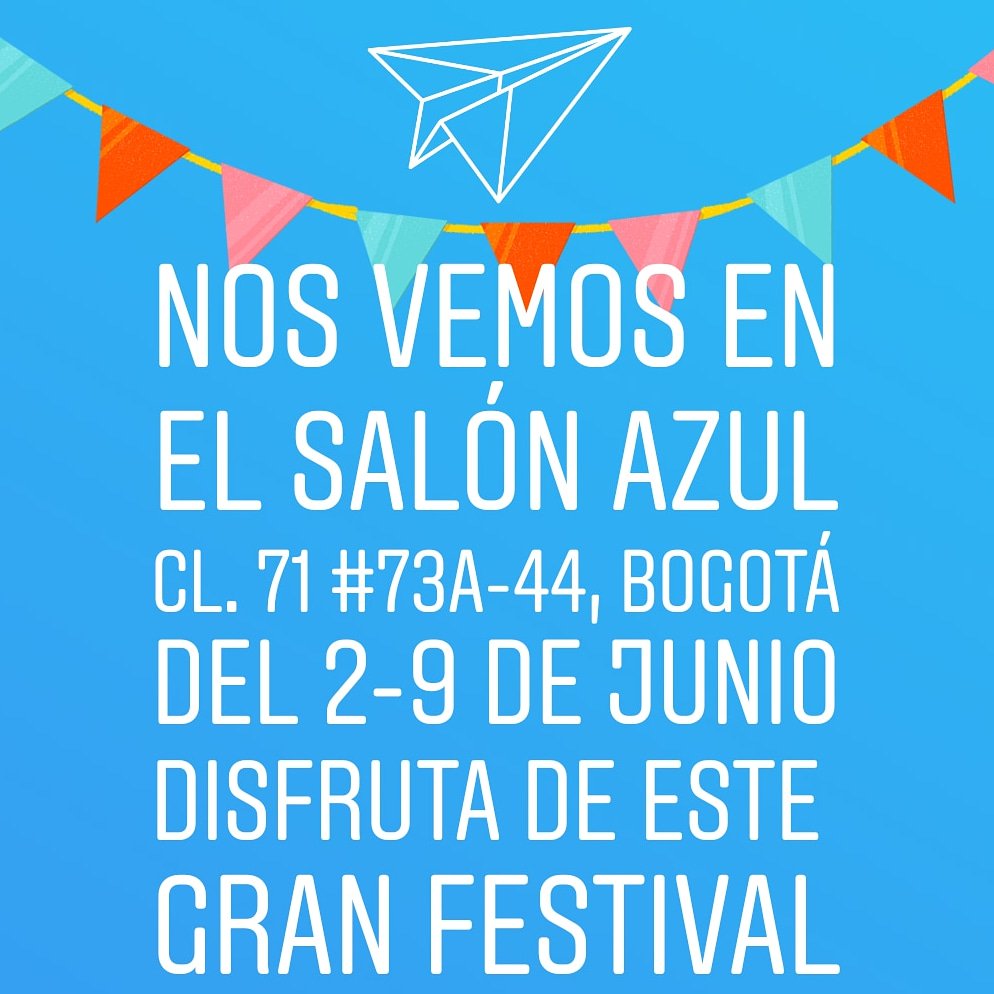 Ficcbog_Oficial's tweet photo. ¡Prepara tu tiempo para que puedas asistir a todo el marco de este gran festival! Te esperamos en el Salón Azul, no te vas a arrepentir 😃
#festival #internacional #cine #cristiano #Bogotá #actores #generos #generosdecine #directo #iglesia #church #pasión #arte #ficcbog #sabado https://t.co/ZkuAlFhDae