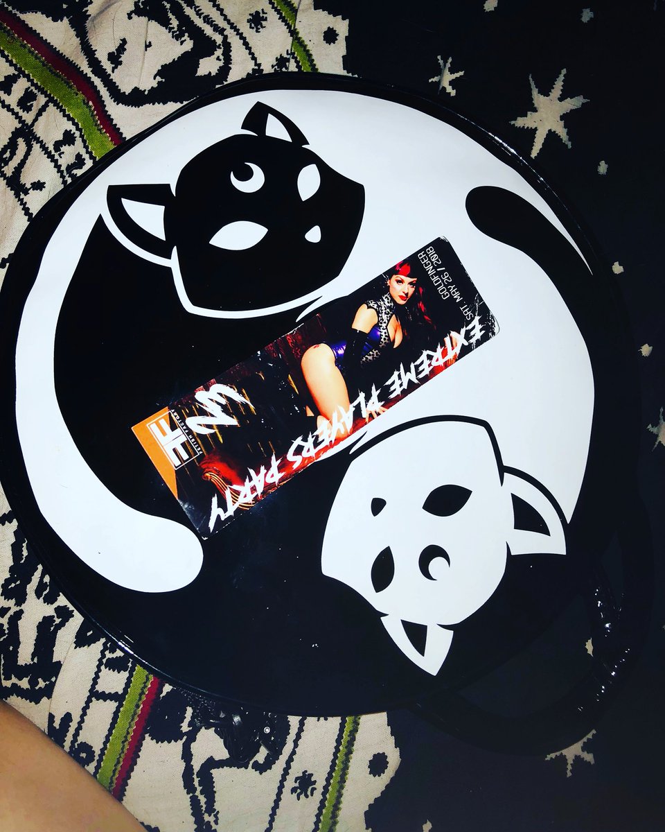 junglet's tweet photo. .... the anticipation is building 💀🖤🔪🎶👯‍♀️ #FetishFactory #23Anniversary #FloridaFetishWeekend #ExtremePlayers @fetishfactory https://t.co/caBUsgta1Q