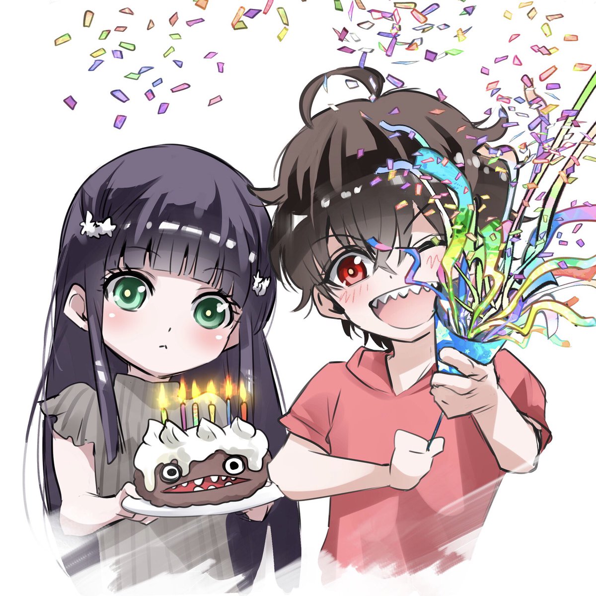 sukeno0723's tweet photo. Happy birthday🎉🎊🎂@xEusmylusx https://t.co/fPcrWAVmr1