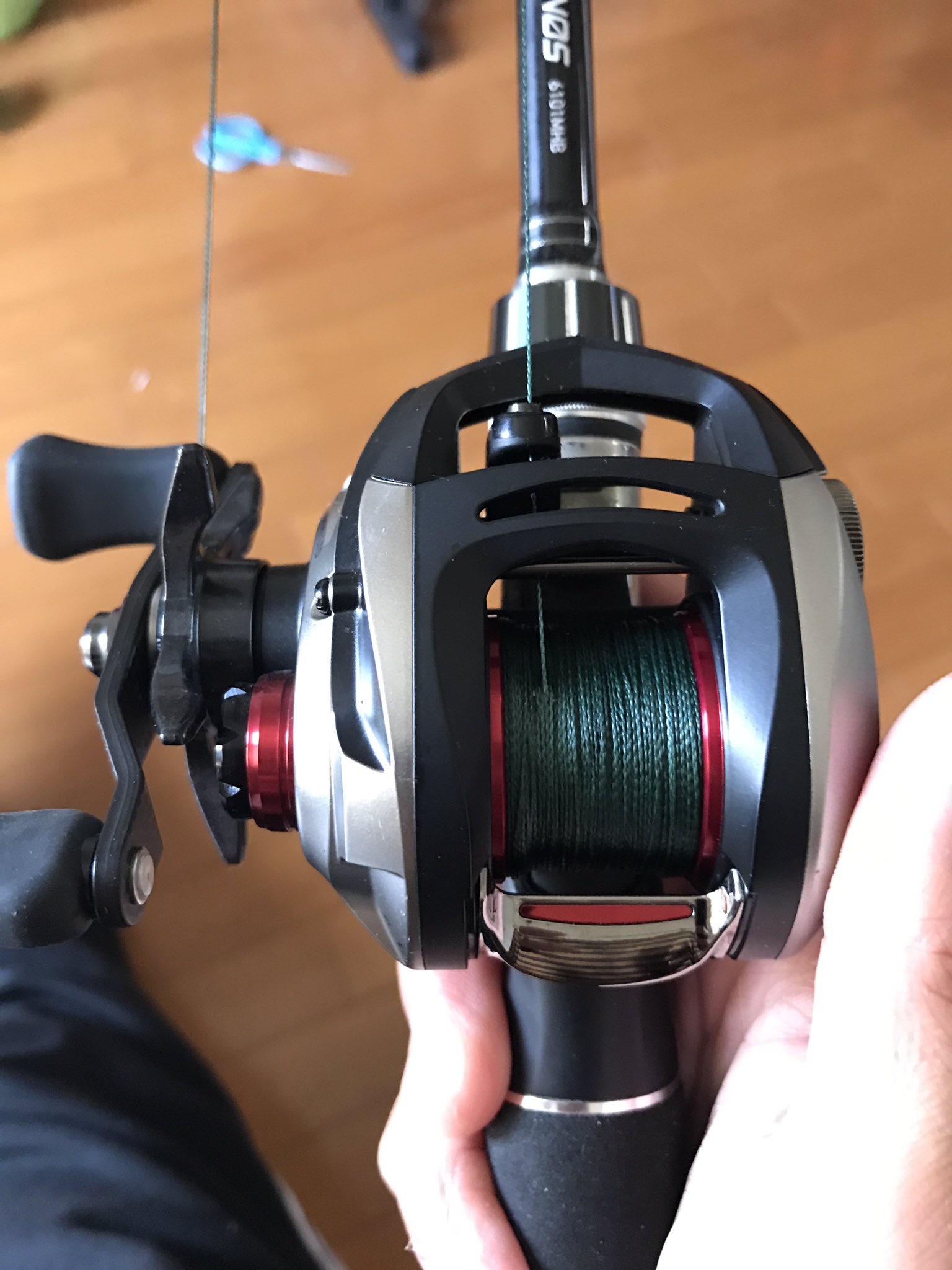 佐々木勝也 フロッグ用にsv Light Pe3号巻き巻きしときました