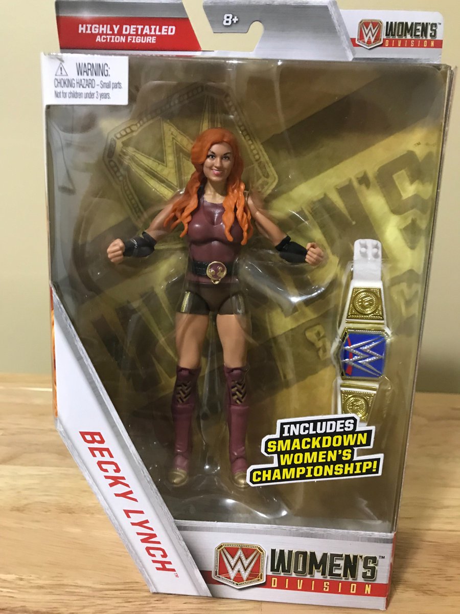 ShellSellers's tweet photo. Checked sooo many different Walgreens stores in NY/NJ and  and finally PA to find my straight fire figure complete with the Smackdown Women’s title! @BeckyLynchWWE https://t.co/PsNlyUHbSC