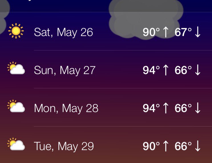 KITT_GIRL's tweet image. Don&apos;t get me wrong, I&apos;m happy to see warmer weather but really? It&apos;s still May #NoSpringHere