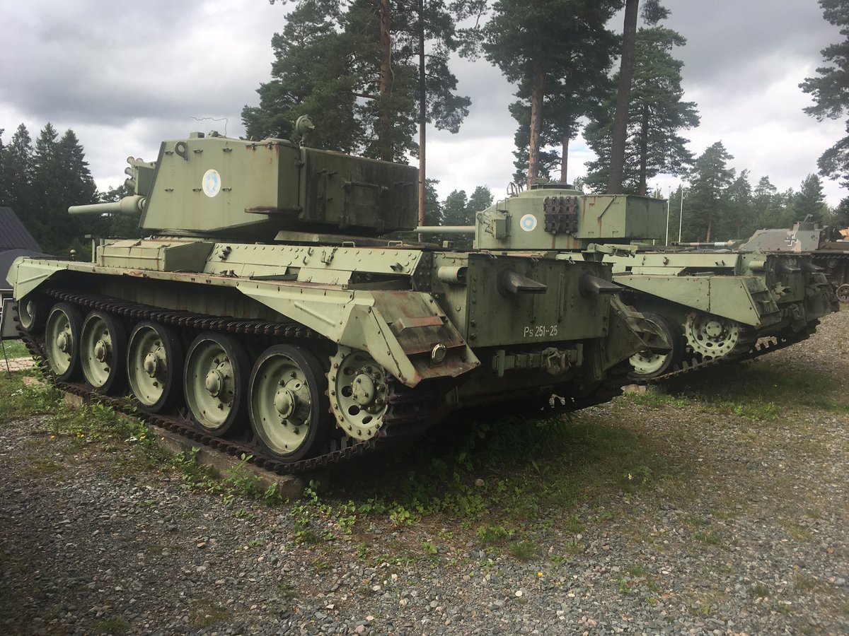 バラライカ宮崎 パロラ戦車博物館の英国面 コメットとチャリオティア Tlをフィンランドで埋め尽くす会