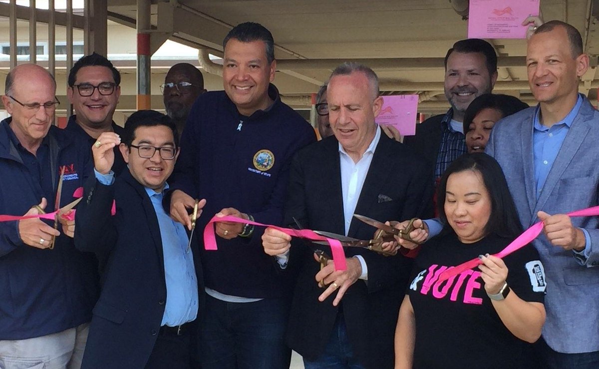 EricZGuerra's tweet photo. Vote Centers are open in #Sacramento County! More ways &amp; days to vote! Thanks @SacLFCC for your support &amp; hosting the kick-off! #Vota! @AlexPadilla4CA @Mayor_Steinberg @JaySchenirer https://t.co/PPsRPbgcfr