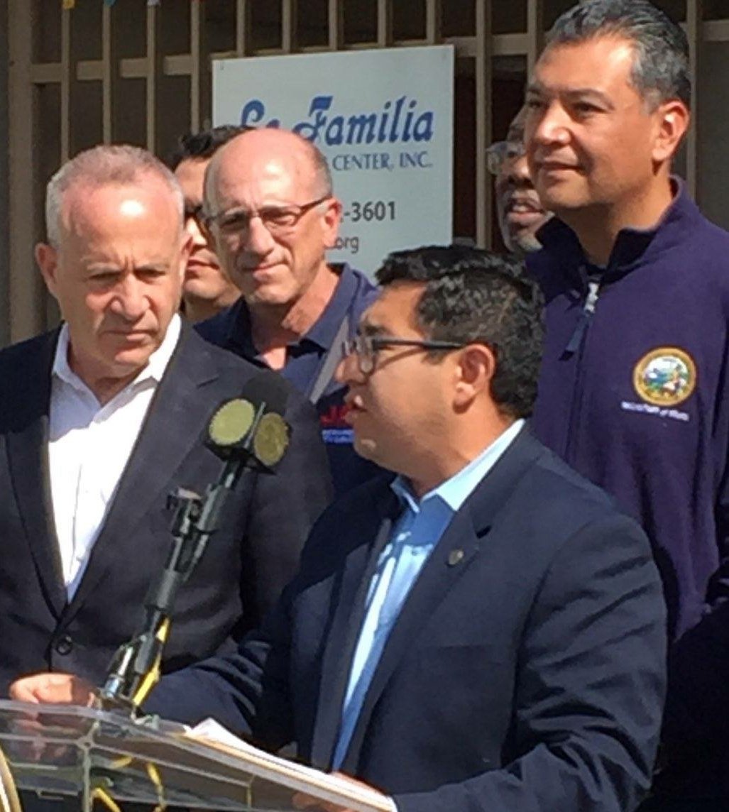 EricZGuerra's tweet photo. Vote Centers are open in #Sacramento County! More ways &amp; days to vote! Thanks @SacLFCC for your support &amp; hosting the kick-off! #Vota! @AlexPadilla4CA @Mayor_Steinberg @JaySchenirer https://t.co/PPsRPbgcfr