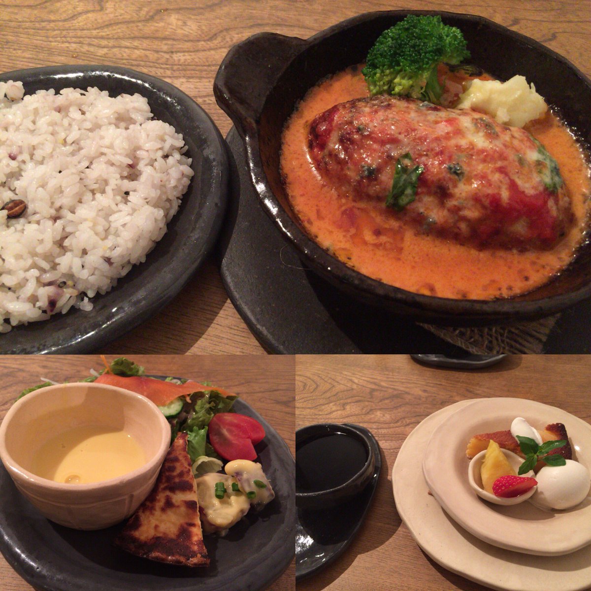 Waki 昨日のランチは栃木駅近くの みやま 夜は 西那須野 フランシーズ ナチュール 友人と美味しいご飯でした