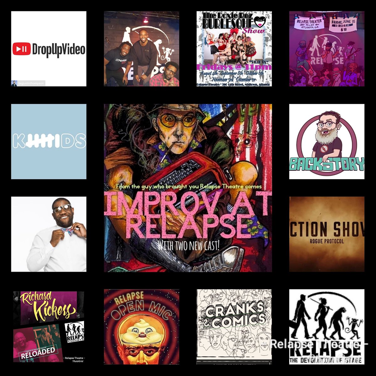 relapsecomedy's tweet image. June is right around the corner, and we have your summer comedy on lock. Click the link in the bio to get your tickets for one of our hot June shows Today!!! #RelapseTheatre home of #improv #standupcomedy #ATLComedy #comedy #Sketchshows #openmic