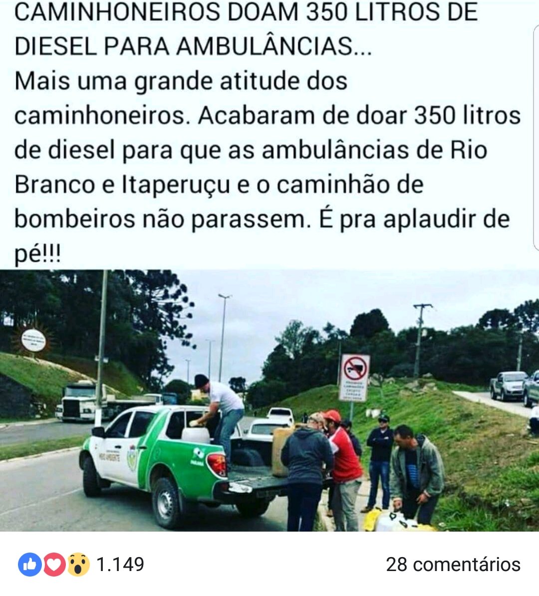 G1 on Twitter "Grupo de caminhoneiros se une para doar sangue em Porto