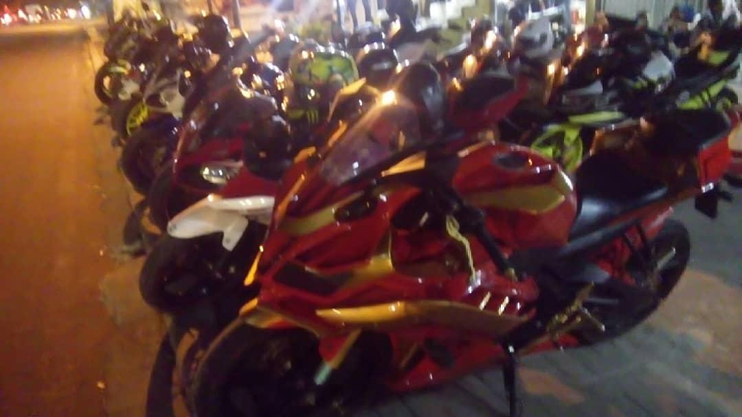 DepokR15Owner's tweet photo. Kopdar penutupan di bulan ramadhan 1439H
#yamahaindonesia
#yamaha4acing #yrfinasiaonal #yrfiidepok #imijawabarat #imi #racing #modifikasi #frid #kotadepok #bikersdepok #r15lovers #r15modifikasi https://t.co/BjiMgNl7Z7