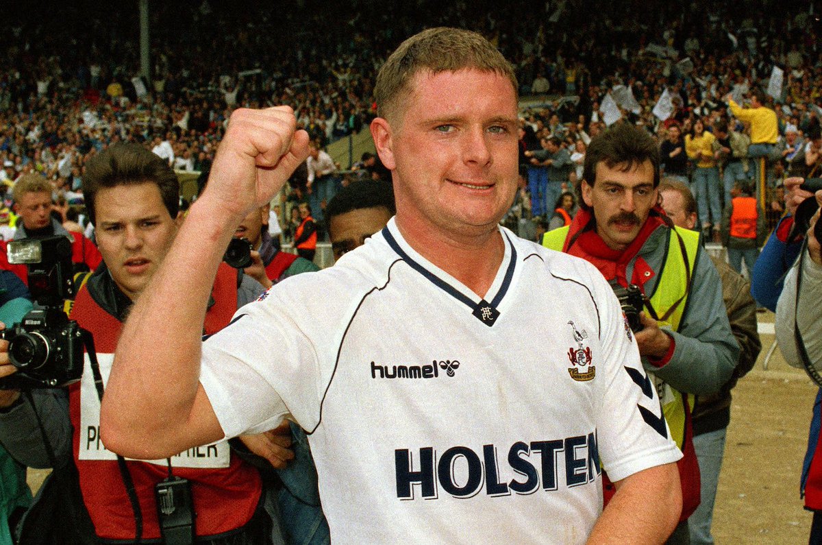 SpursOfficial's tweet photo. Happy birthday, @Paul_Gascoigne8! 🎉🎂🙌

#COYS https://t.co/4YHnRHvJfP