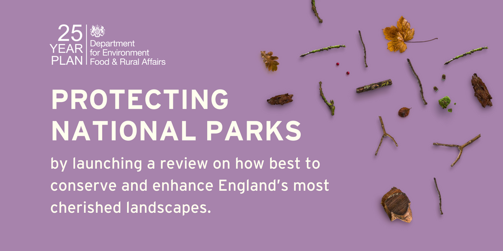 DefraGovUK's tweet photo. Today we are launching our review into #NationalParks and #AONBs looking at how these iconic landscapes meet our needs in the 21st century https://t.co/iVWDsUzuBJ