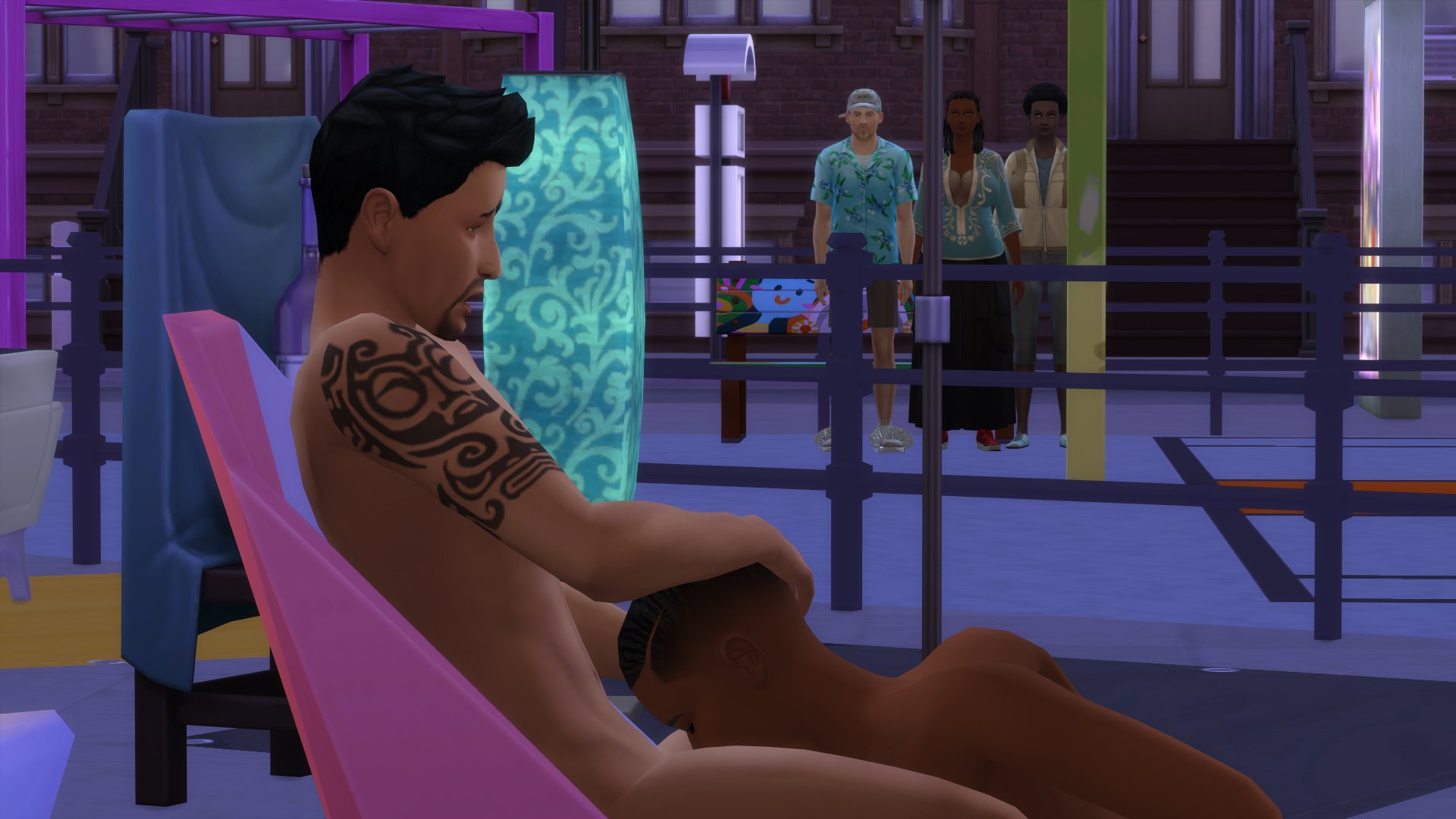 “Play The Sims 4 with WickedWhims set on high autonomy and these are the ki...