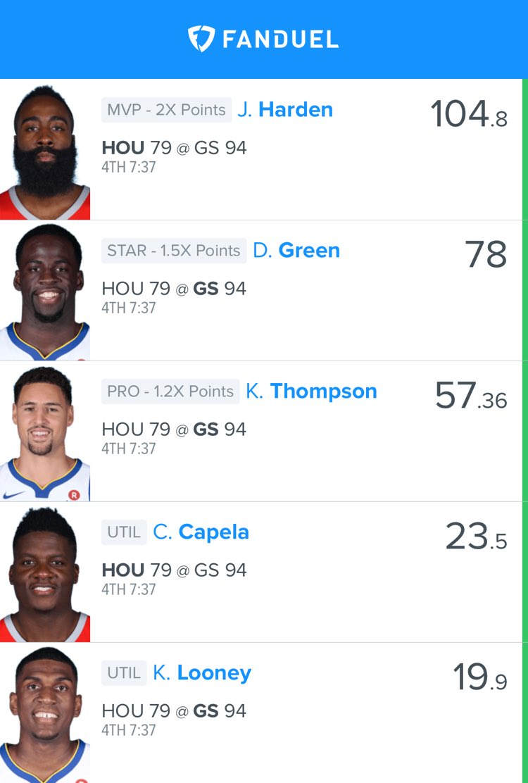 PurplePride4Lyf's tweet photo. @FanDuel here's this person winning again like always in the nba and NFL. I don't care how much I study or know, player fantasy leagues like rolling dice have to do with luck as well https://t.co/0SbesJ395Z https://t.co/CMOcWIT3Pl