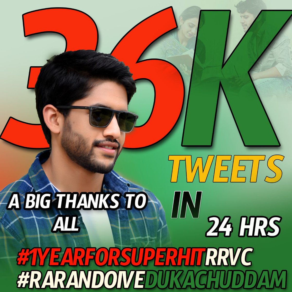 kingchiru15's tweet photo. #36kTweetsOnRRVC #1YearForSuperHitRRVC @chay_akkineni @Rakulpreet @IamJagguBhai @iamnagarjuna @SubbarajuSiva @Vkrishna_V https://t.co/xgzFuMvHKD