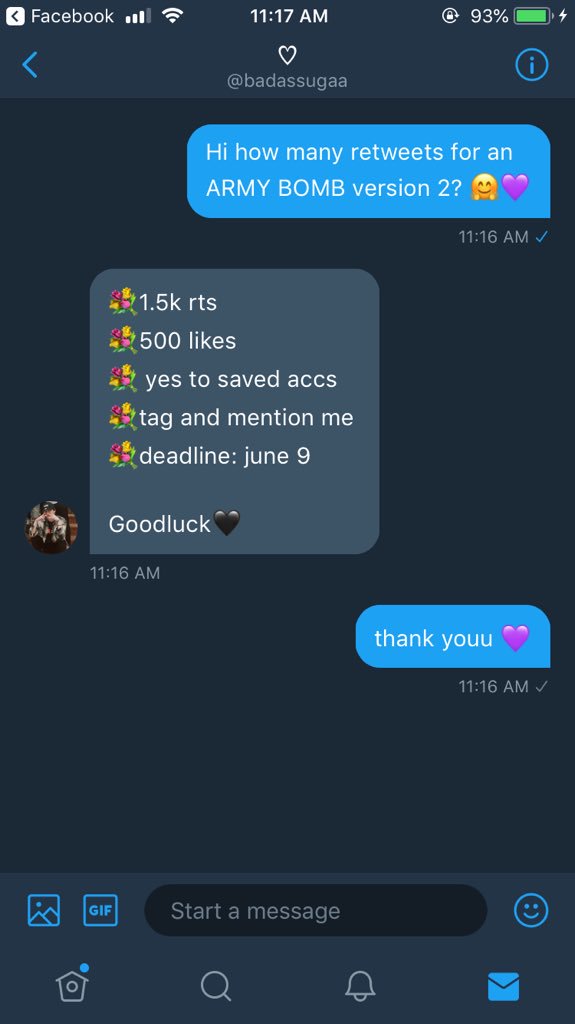 sunnymonniee's tweet photo. ⚠️HI SHOUTOUT TO ALL FANDOMS AROUND THE WORLD ⚠️

❗️HELP A BROKE ARMY OUT ❗️

Can you help me reach this goal for my rt deal?

✅ 1.5k retweets
✅ 500 likes
✅ yes to saved accounts 

Drop yours below or dm me yours 
Thank you for this @badassugaa 

Ends June 9 😭 https://t.co/kYULtmCHSY