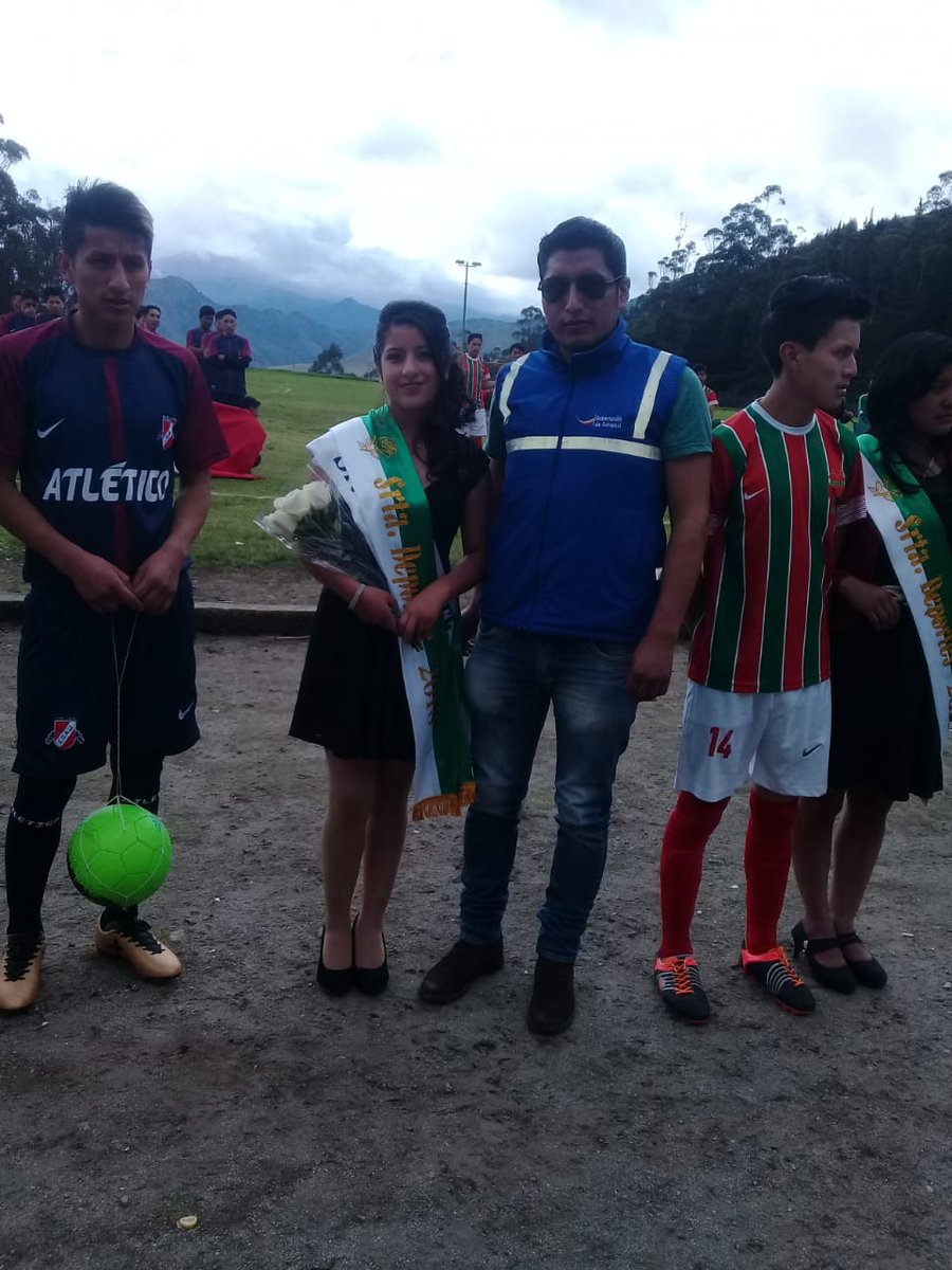 HolguerUsuno's tweet photo. Junto a #OscarMonje, Asambleista alterno por Cotopaxi-Director Distrital de #Sadud y autoridades del cantón, participamos en el #PrimerCampeonatoInterparroquial del cantón #Sigchos. Buscando fortalecer el desarrollo socioeconomico, turístico y deportivo entre las parroquias. https://t.co/ru15EwxMeM