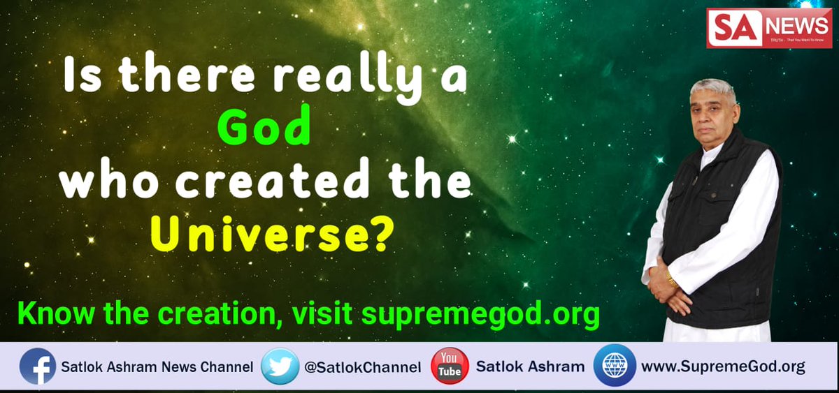 SatlokChannel's tweet photo. #SundayMotivation
"For in 6 days the LORD made the heavens &amp; the earth, the sea &amp; all that is in them &amp; rested on the 7th day"
-Exodus 20:11

Lord Kabir created entire nature, whatever is between Earth &amp; Sky in 6 days &amp; on 7th day
- Surah furqan 25:59
https://t.co/OFGoTFP51P https://t.co/IV8jb6nOzv