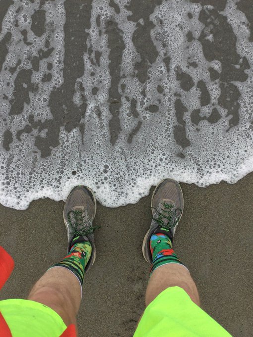 Overcast at #SFRC. Shorter run today (~11.1miles), still 2100+' of climbing.  The cool weather was perfect<a href="/tag/sfrc"class="tags">#SFRC</a>