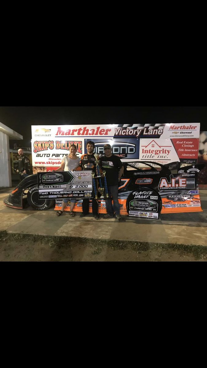 weissracing7's tweet photo. Won the heat, started 7th and got it done. #weissracing #teamzero https://t.co/kjBwUY886x
