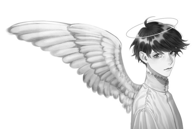 「angel wings」 illustration images(Oldest)