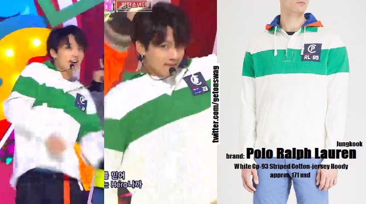 Beyond The Style ✼ Alex ✼ on X: JIN #BTS 180123 Run BTS! ep. 37 #JIN  #방탄소년단 #진 #석진 THOM BROWNE V-Neck Cardigan With 4-Bar Stripe   / X