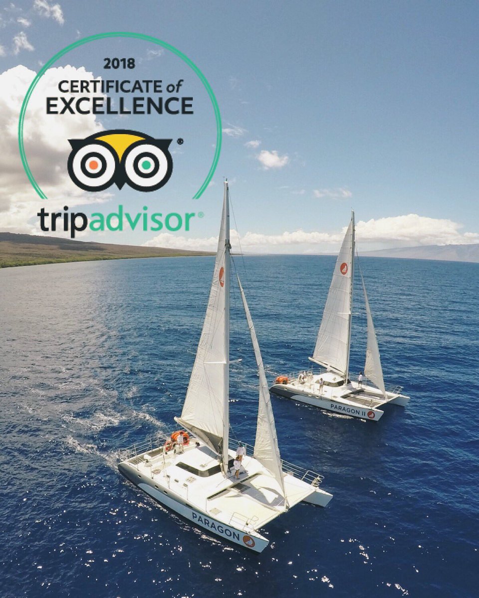 5 years in a row of @TripAdvisor excellence! Mahalo! We are now in the #TripAdvisor Hall of Fame!