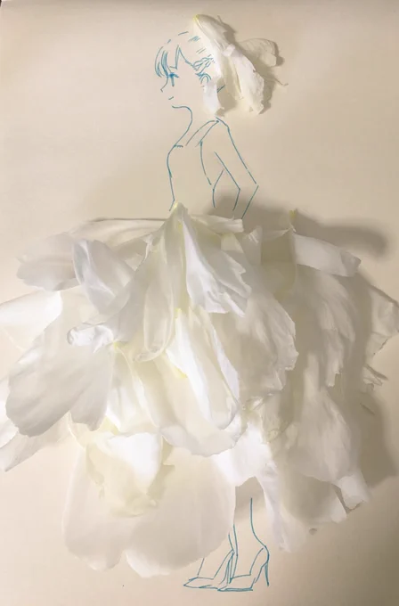 芍薬が散ってしまった 