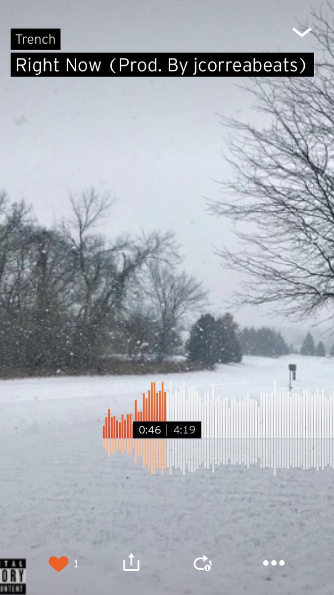 Go check out my new single from my project coming soon! It’s lit soundcloud.com/trench810/righ…