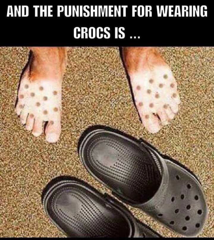 khoafromtarget's tweet photo. @kerenswan @khoa_nguyen this is going to eventually be khoa if he keeps wearing his crocs LMAOOO https://t.co/A1oQPO1rKE