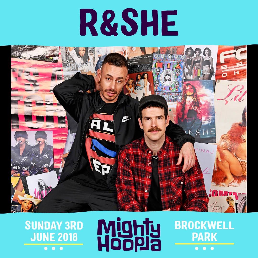 RandSheClub's tweet photo. Weβre so HAPPY & EXCITED to be on the line up @mightyhoopla Sunday 3rd June #BrockwellPark - warming up for #CrazySexyCool #RandSheQueens @OfficialTLC OMG! π±β€οΈβ€οΈβ€οΈπ§ Get your tickets now ! https://t.co/e3Bzne3kEZ #MightyHoopla #TLC #TBoz #Chilli #RandShe #NeilPrince #QBoy https://t.co/PziT63Cgkn