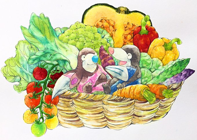 「carrot eggplant」 illustration images(Latest)