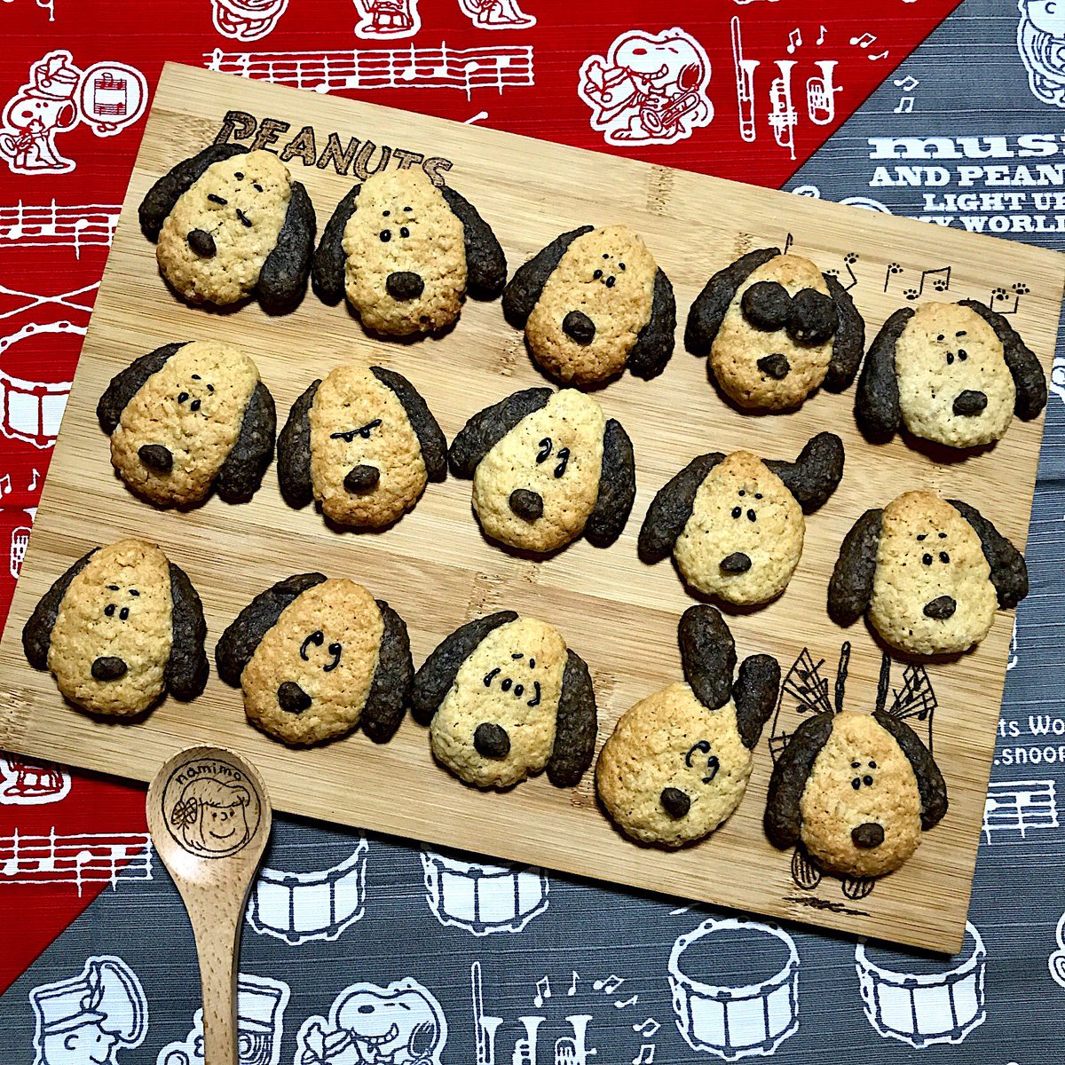ｎａｍｉｍｏ 由美子のザクザクオートミールクッキー クックパッド スヌーピー 久々に作った やっぱりおいしい キャラメルクランチ入り