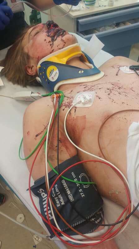 CynthiaStreichr's tweet photo. #PrayForTrav π stay strong buddy https://t.co/PUp1Gy1Wge