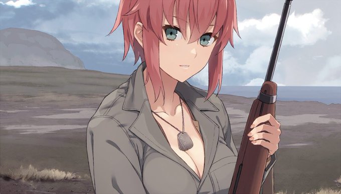 5月28日発売の『ガン&amp;ガール イラストレイテッド 第二次大戦連合国編 (イカロス・ムック MC☆あくしずMOOK)』にてM1カービン描いてますヨロ  https://t.co/29neNOOQDz 