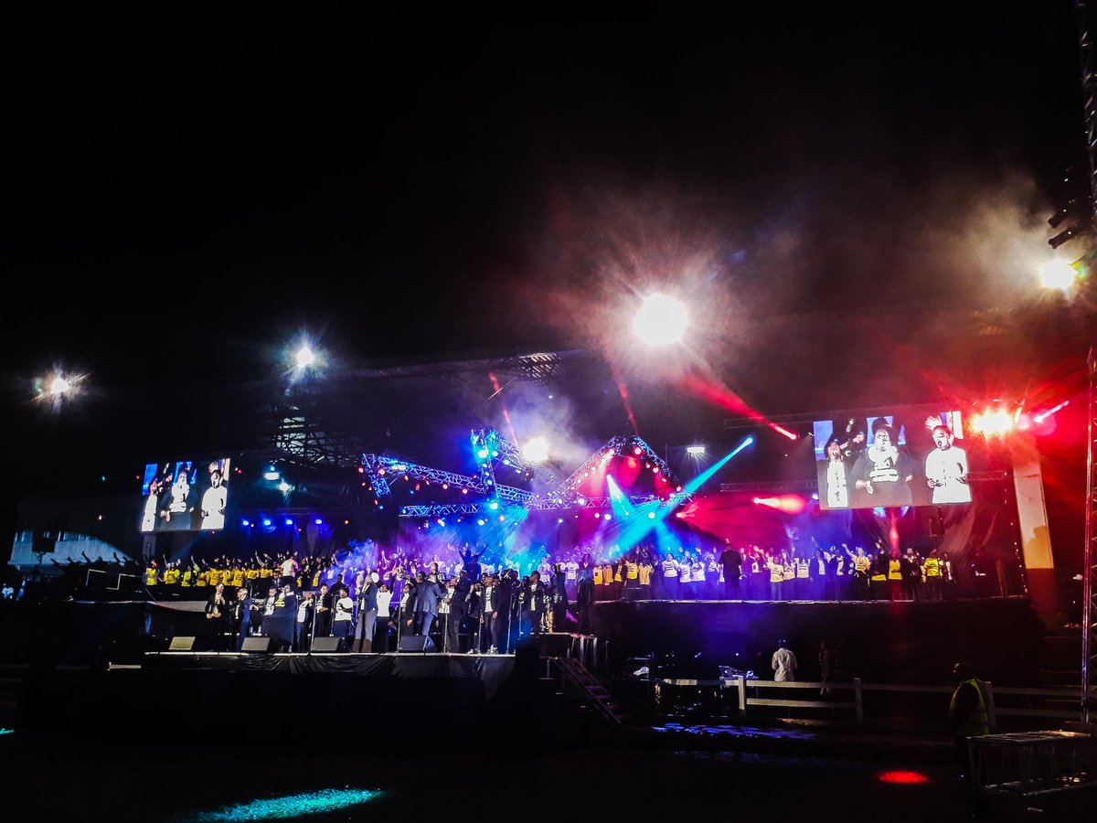 pridekurai's tweet photo. Amazing nyt GlamisArena.Much love to Pastor @tomdeuschle @BonnieDeuschle @tommydeuschle&amp; the entire @celebrationmin team for an amazing Action Conf.Zimbabwe shall never be the same again.Its splendid to see all denominations coming together for worship. https://t.co/PXiL453yuF