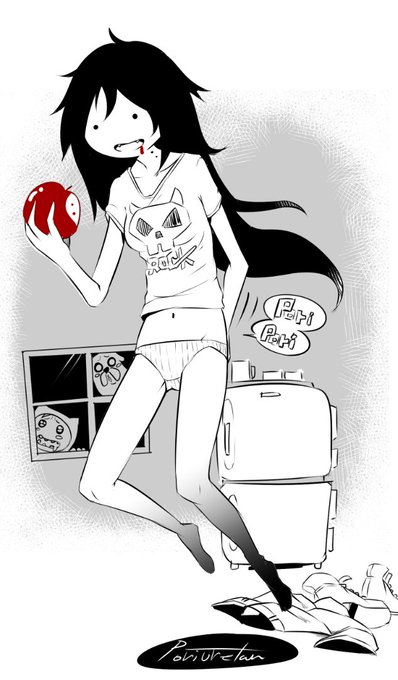 寝込んでる間ずっとアドベンチャータイム見てたんだけどやっぱマーセリンかわえぇわぁ… 