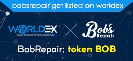 Ex_Worldex's tweet photo. Bobsrepair is cheduled for listing on https://t.co/AIInRzyp5C
#worldex #bitcoin #ethereum #exchange #zozocoin #pura https://t.co/pc5PXpLWZe