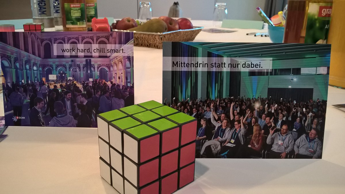 Tweets_KH's tweet photo. Eingerichtet isch'! #MagicRoundTable #DCHH18 Wir freuen uns auf euch 🔮 #Mittendrin https://t.co/LRNC3tdzLV