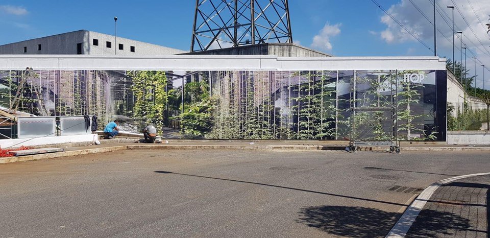 valentinaborgi1's tweet photo. TOP officine ortopediche  committente di avanguardie artistiche: “architecture street art”.
Ideazione street wall, mt 26 X 4:
“vertical garden”, cad e tecnica mista.
Art Valentina Borgiotti Guglielmetti
Mamy blue design
Stampa
Patrizia Cuomo https://t.co/iBOuTO2esk