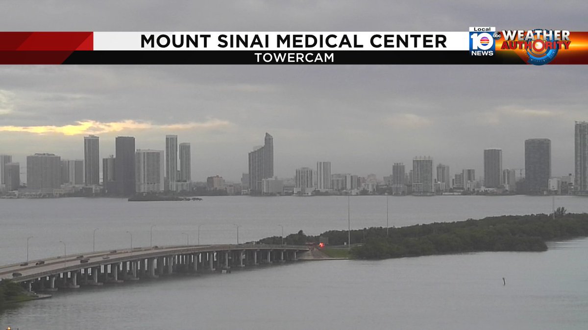 Could it be? We're seeing a little break in the clouds and a peak of sun from our Mt. Sinai Camera. https://t.co/bW3bOxhYNl