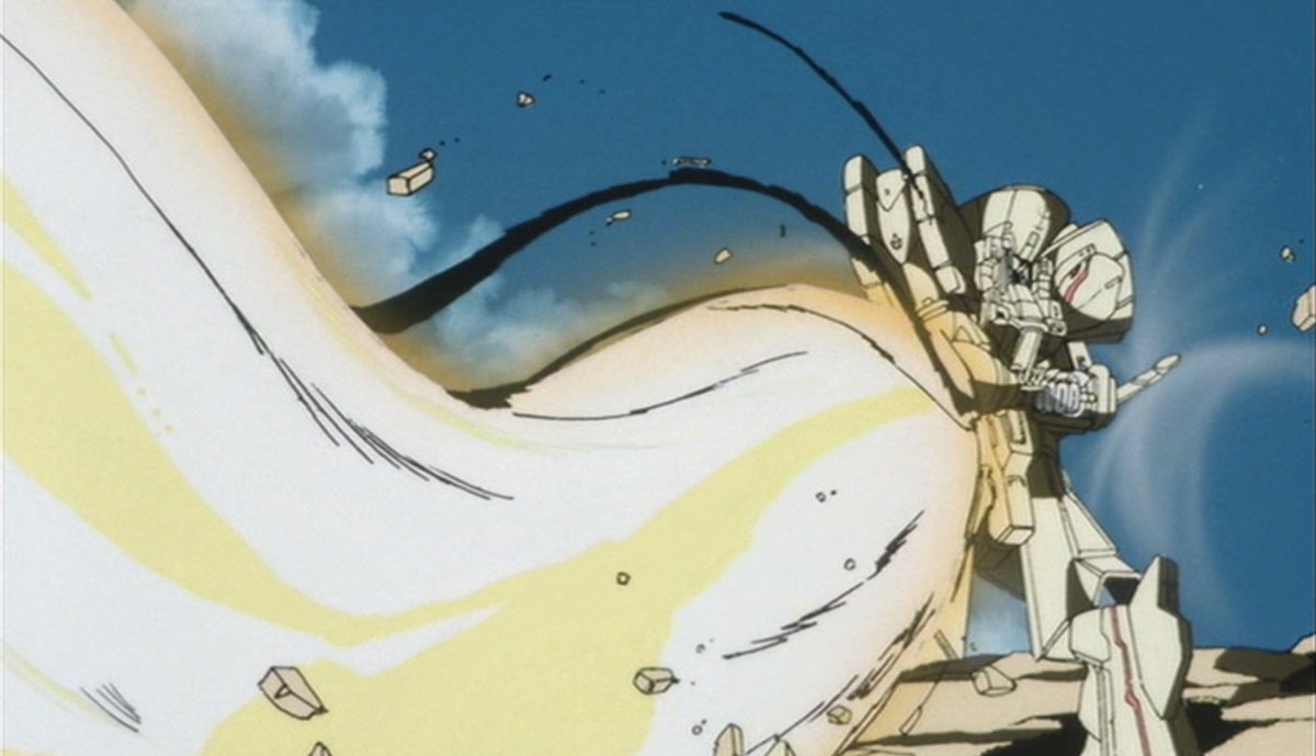 Infidel Ship04 劇場版 ファイブスター物語 久々にdvd引っ張り出して来た やっぱこの戦闘シーンは何度見ても凄いね ナイト オブ ゴールドの出現から３分ちょいの短さだけど 数多あるロボットアニメの中で最も美しい戦闘シーンと言っても過言では