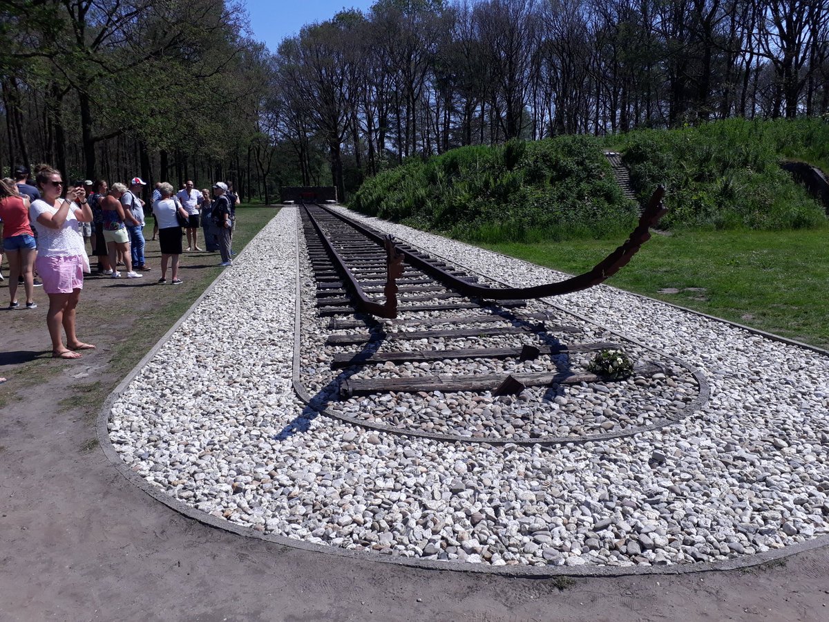 Vandaag in kamp Westerbork  geweest zeer in druk wekkend
