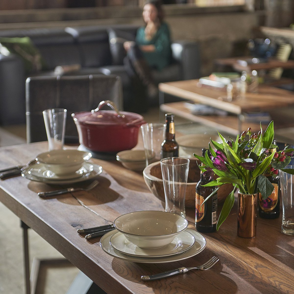MartinFrostUK's tweet photo. A big chunky dining table is at the hub of an Urban Explorer space, and Raindale is the perfect choice! https://t.co/nFUmhTfXKx